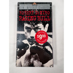 Raging Bull VHS Robert De Niro Martin Scorsese New Sealed Robert De Niro Boxing